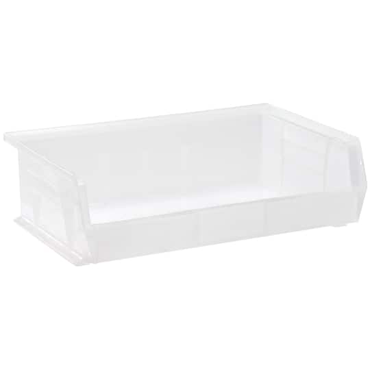 Quantum Storage Systems® Clear ULTRA Stack & Hang Bin | 10.875" x 16.5" x 5" | Michaels®